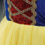 Snow White Cosplay Costume Dress Outfits Halloween Carnival Suit
