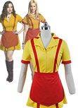 2 Broke Girls Max Caroline Waiter Uniform Dress Costume Cosplay