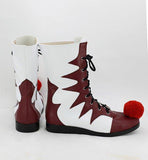 2017 IT Movie Pennywise The Clown Boots Cosplay Shoes