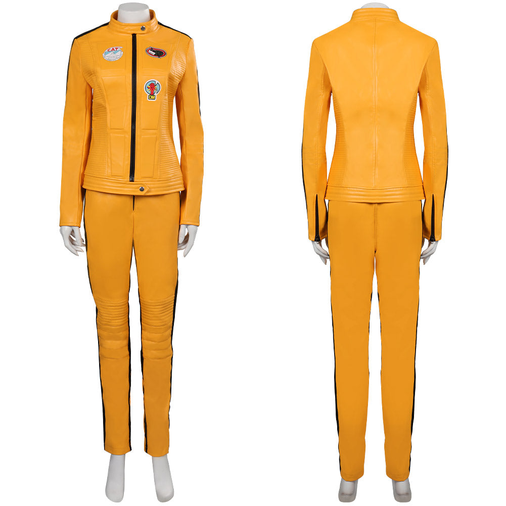 Kill Bill The Bride Outfits Cosplay Costume Halloween Carnival Suit