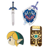 The Legend of Zelda Link Cosplay  Sword Sheild Badge Set Halloween Carnival Party Costume Accessories