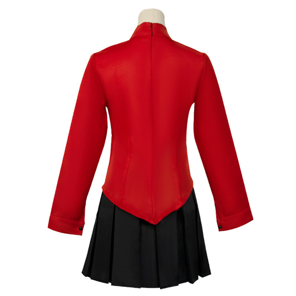 Fate Grand Order Tohsaka Rin Cosplay Costume Outfits Halloween Carnival Suit