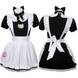 Kawayi Maid Dress Cosplay Costume Outfits Halloween Carnival Suit