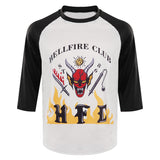 Stranger Things Season 4 Hellfire Club Master Of Puppets Cosplay Costume Shirt Outfits Halloween Carnival Suit
