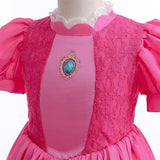 Kids Childrren peach Cosplay Costume Halloween Carnival Party Disguise Suit