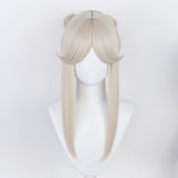 Genshin Impact NingguangCosplay Wig Heat Resistant Synthetic Hair Carnival Halloween Party Props