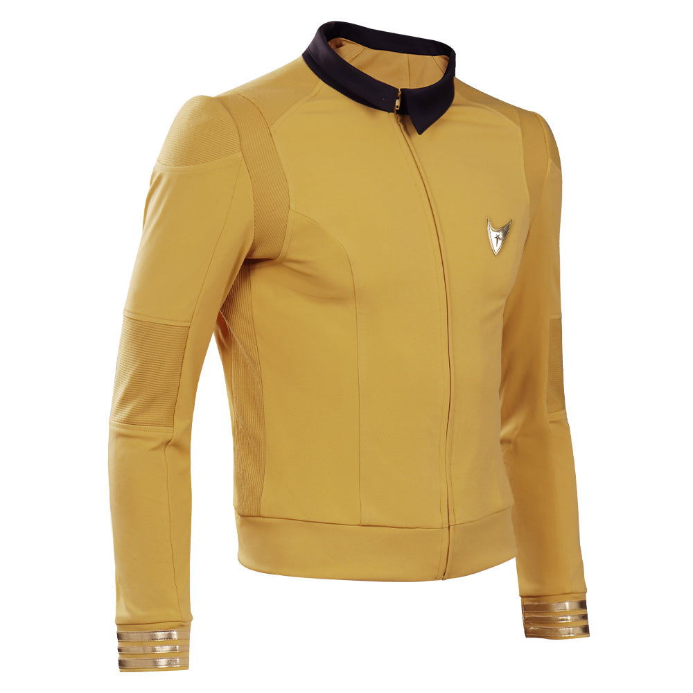 Star Trek: Strange New Worlds Season 1 Captain Christopher Pike Cosplay Costume Shirt Outfits Halloween Carnival Suit