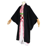 Demon Slayer: Kimetsu no Yaiba Halloween Carnival Suit Kamado Nezuko Cosplay Costume Adult Kimono Outfit