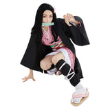 Demon Slayer: Kimetsu no Yaiba Halloween Carnival Suit Kamado Nezuko Cosplay Costume Adult Kimono Outfit