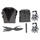 The Nightmare Before Christmas Jack Skellington Outfit Cosplay Costume Halloween