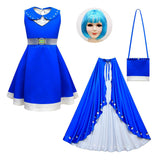 Zombie 3 A-Li Cosplay Costume Dress Cloak Wig Outfits Halloween Carnival Suit
