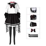 Dead Mount Death Play Sakimiya Misaki Cosplay Costume Outfits Halloween Carnival Suit