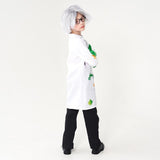 Science geek Cosplay Costume Outfits Halloween Carnival Suit For Kids Children