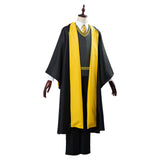 Harry Potter Halloween Carnival Costume School Uniform Cosplay Costume Hufflepuff Robe Cloak Outfit