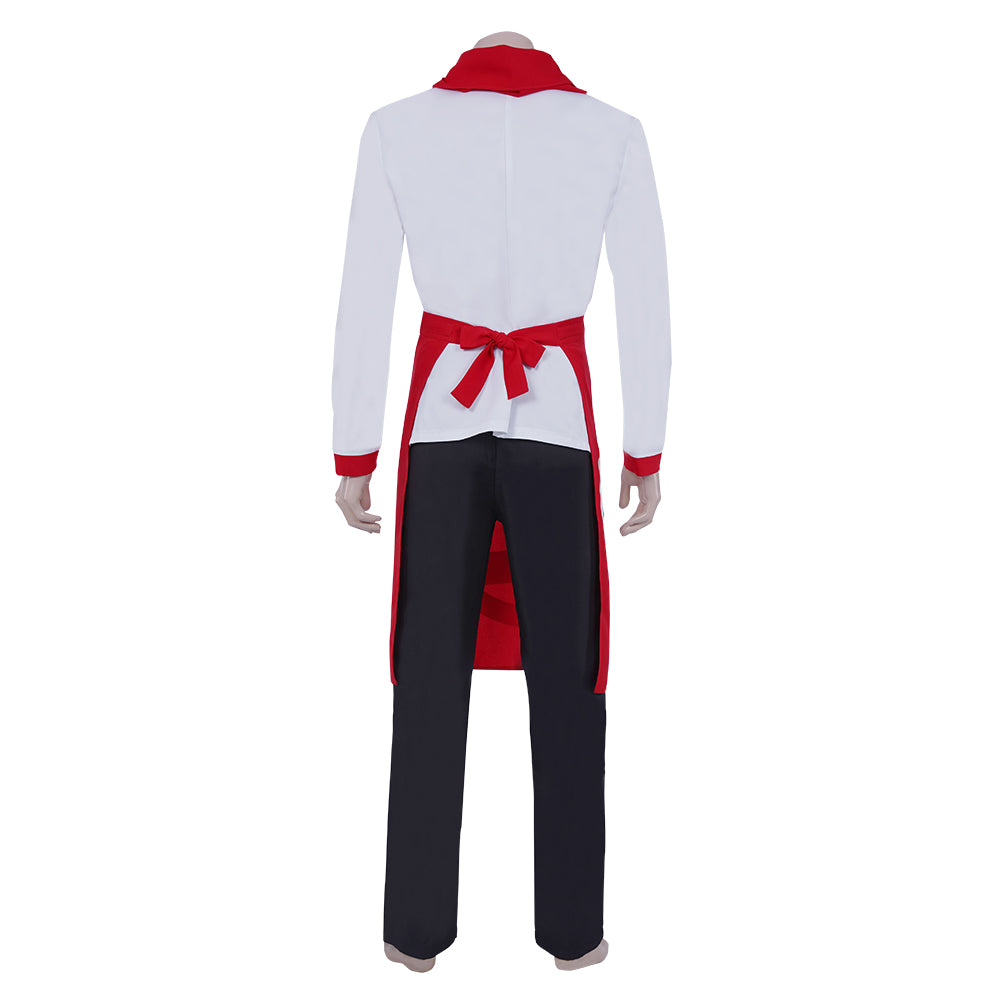 Super Danganrondo 2 Halloween Carnival Outfit Hanamura Teruki Cosplay Costume Top Pants Suit