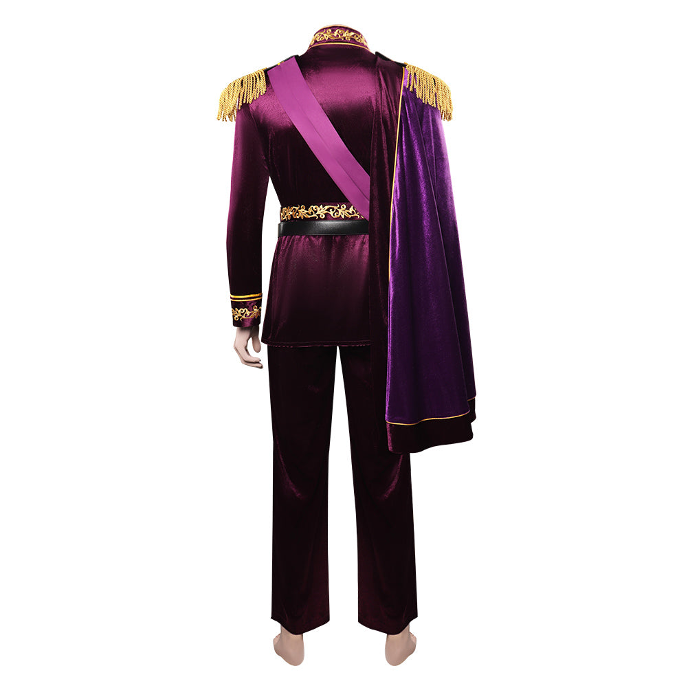 Disenchanted-Prince Edward Cosplay Costume Outfits Halloween Carnival Party Suit