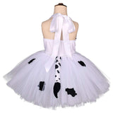 Kids Girls Cows Print Cosplay Costume Dress Outfits Halloween Carnival Suit