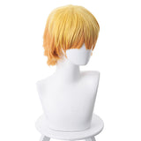 Blade of Demon Destruction Agatsuma Zenitsu Outfit Cosplay Wig