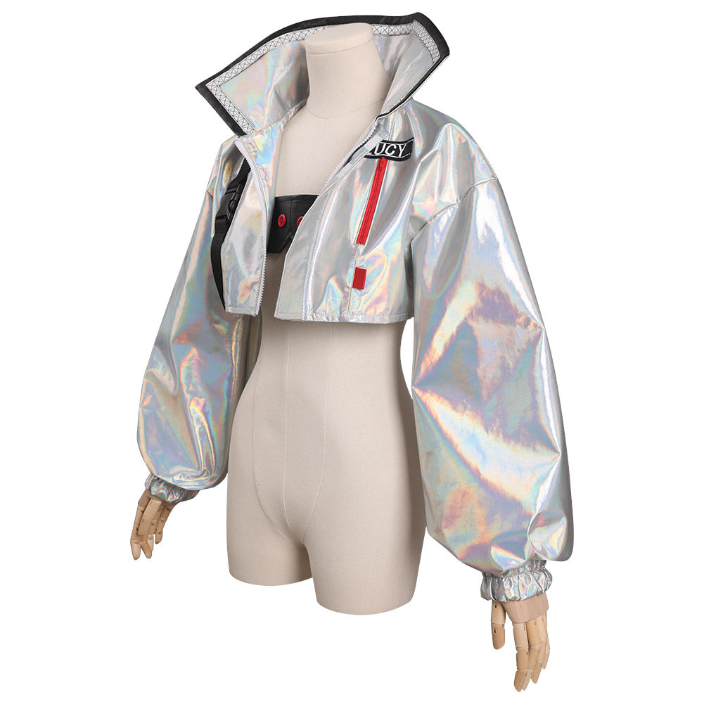 Cyberpunk: Edgerunners-Lucy Cosplay Costume Coat Outfits Halloween Carnival Suit