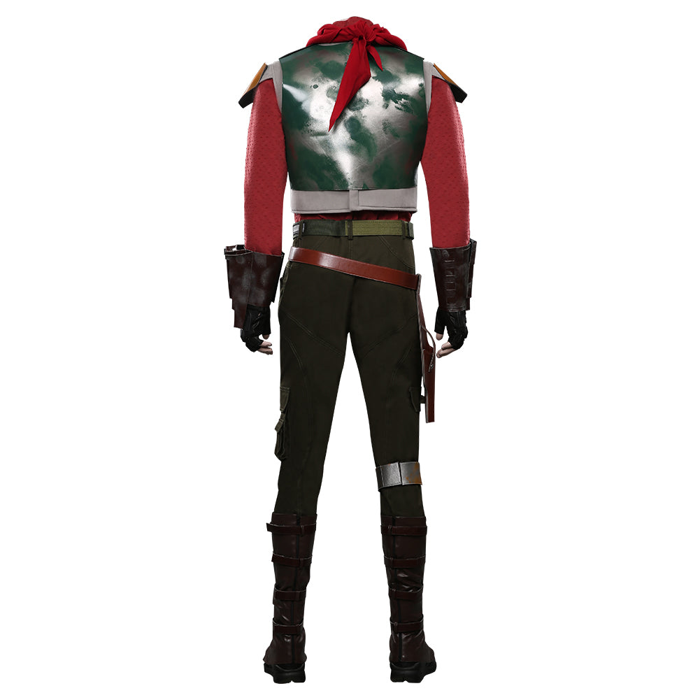 The Mandalorian S2 Halloween Carnival Suit Cobb Vanth Cosplay Costume Top Pants Outfits
