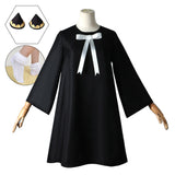Kids Children Spy Family Anya Forger Cosplay Costume Dress Outfits Halloween Carnival Suit
