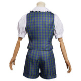 Stranger Things Season 4 Suzie Cosplay Costume Vest Shirt Shorts Outfits Halloween Carnival Suit