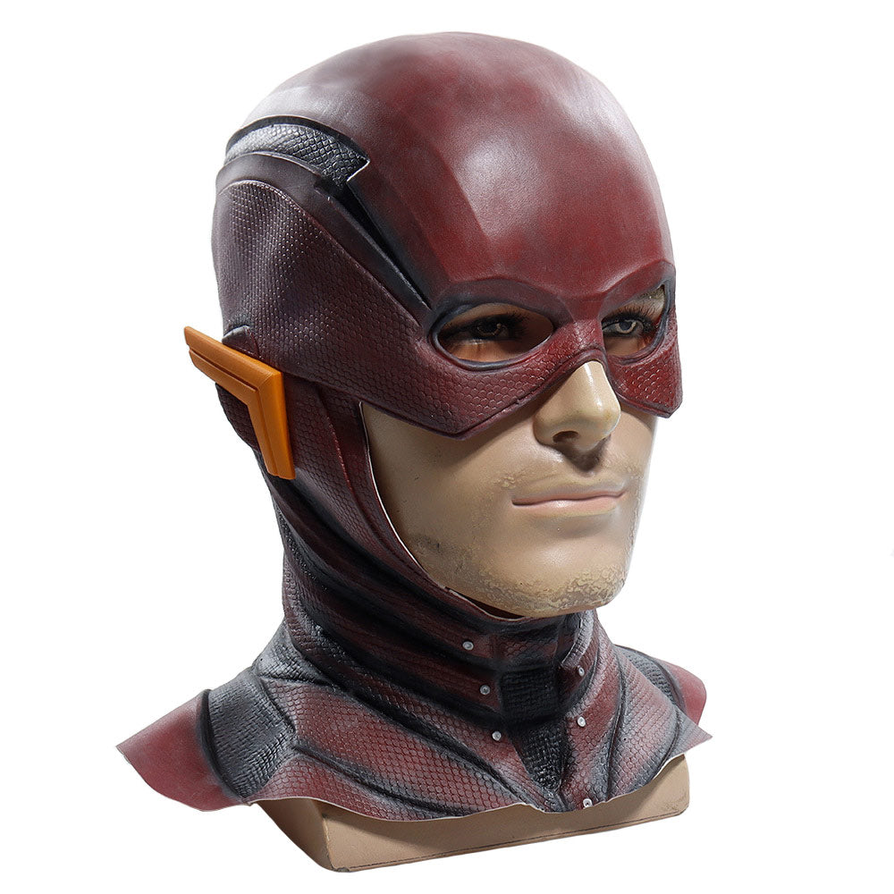 The Flash Mask Cosplay Latex Masks Helmet Masquerade Halloween Party Costume Props