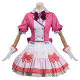 Oshi No Ko My Idol's Child Hoshino Rubii Pink Singing Outfits Cosplay Costume Halloween Carnival Suit