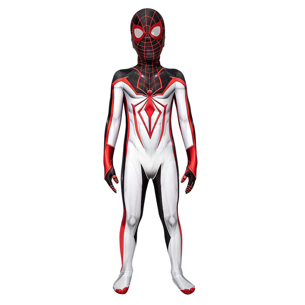 Kids Children Miles Morales Jumpsuit Outfits Cosplay Costume