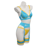 Street Fighter Chun-Li Cosplay Costume Sexy Lace Lingerie Outfits for Women Halloween Carnival Suit