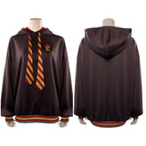 Harry Potter Gryffindor hoodies Cosplay Costume Coat Halloween Carnival Suit