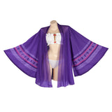 Encanto Luisa Madrigal Cosplay Bikni Swimsuit Cloak Kimono Coat Costume Outfits Halloween Carnival Suit-cossky®