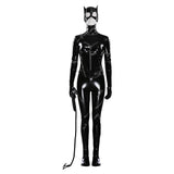 Batman Returns-DC Catwoman Halloween Carnival Suit Selina Kyle Cosplay Costume  Jumpsuit Outfits