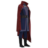 Doctor Strange in the Multiverse of Madness Stephen Strange Cosplay Costume Kids Jumpsuit Cloak Outfits Halloween Carnival Suit