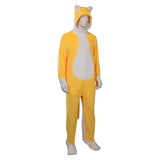 The Super Mario Bros. Movie Cat Mario Cosplay Costume Sleepwear Robe Halloween Carnival Party Suit