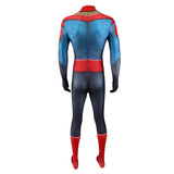 Super Man Cosplay Costume Jumpsuit Cloak Outfits Halloween Carnival Suit