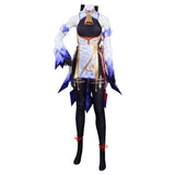 Game Genshin Impact Halloween Carnival Suit GanYu Cosplay Costume Jumpsuit Outfits