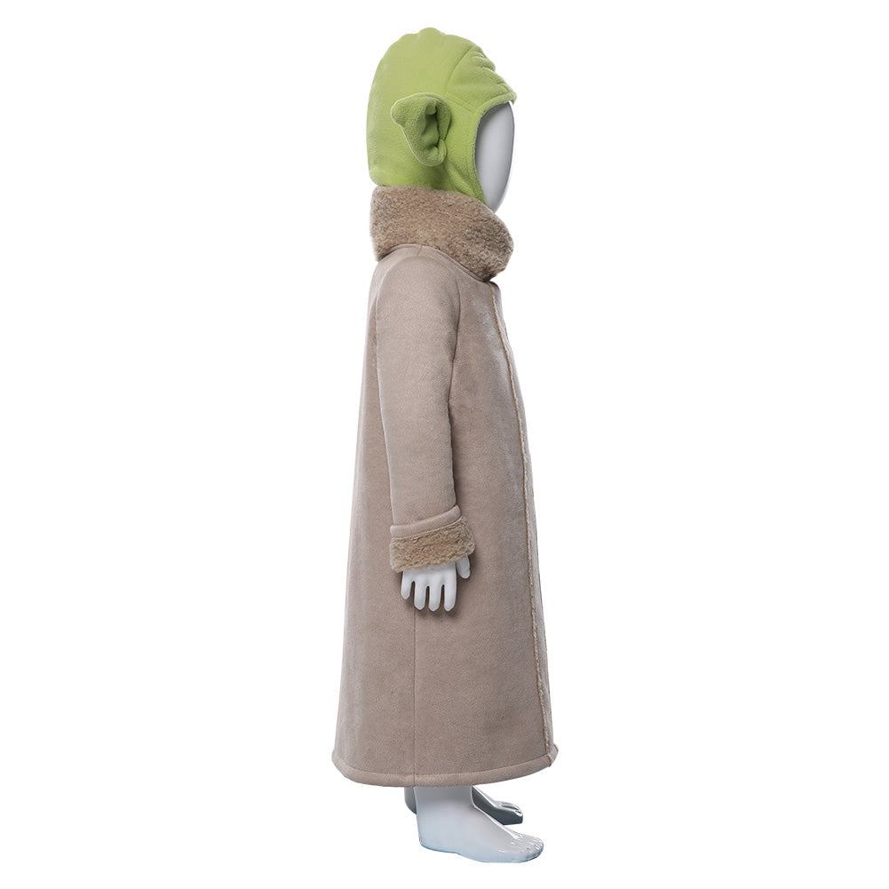 The Mando Baby Yoda Cosplay Costume For Kids