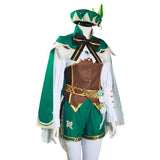 Game Genshin Impact Halloween Carnival Suit Venti Cosplay Costume Shirt Pants Outfits