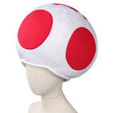 Super Mario KINOPIO Toad Cosplay Hat Cap Halloween Carnival Party Accessories