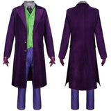 The Dark Knight Joker  Cosplay Costume Outfits Halloween Carnival Party Disguise Suits