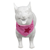 Barbie Pet Dog Pink Stars Scarf Cosplay Costume Outfits Halloween Carnival Suit