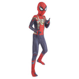 Kids Spiderman Integrated Suit Bodysuit Cosplay Costume Outfits Halloween Carnival Suit