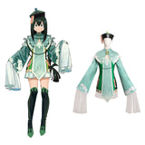 My Hero Academia Asui Tsuyu Cosplay Costume Zombie Hat Dress Outfits Halloween Carnival Suit