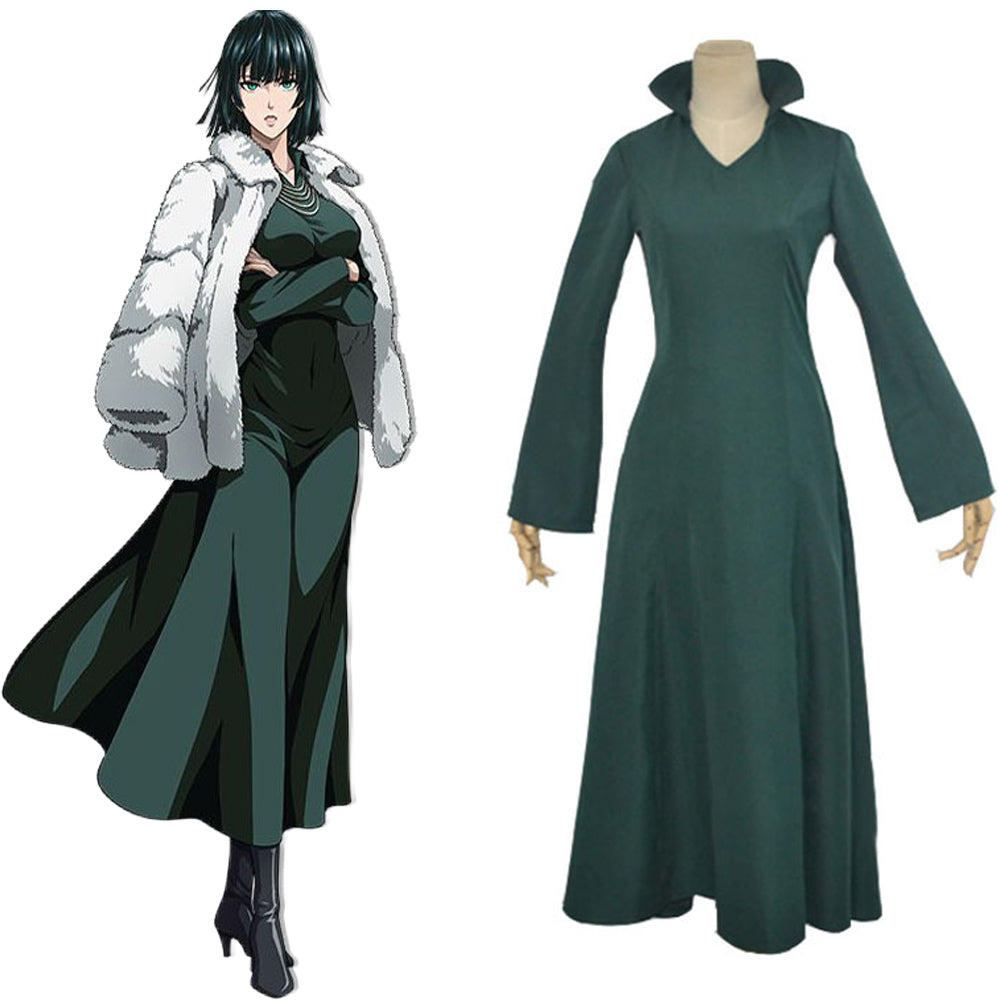 One Punch Man Fubuki Cosplay Costume Halloween Carnival Suit