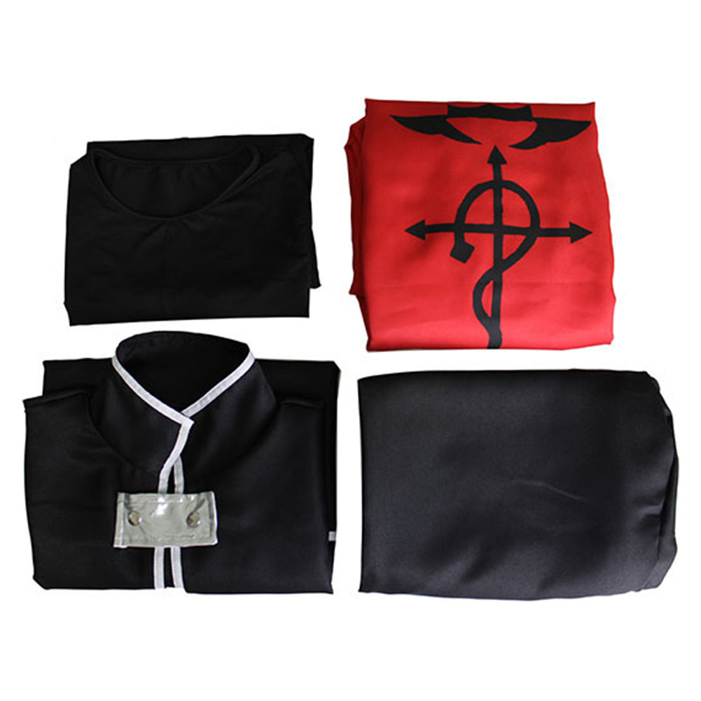Fullmetal Alchemist Edward Elric Outfits Cosplay Costume Halloween Carnival Suit