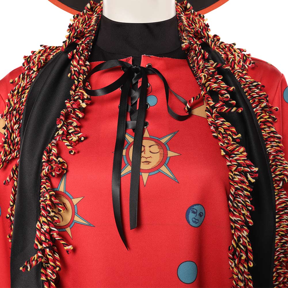 Hocus Pocus Dani Dennison Cosplay Costume Coat Skirt Hat Outfits Halloween Carnival Suit