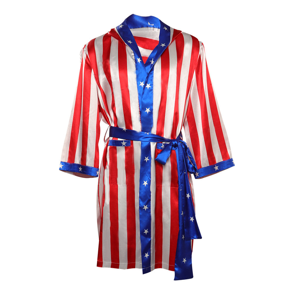 Creed Robe Creed3 Adonis Creed Cosplay Costume Robe Belt Outfits Halloween Carniv ...