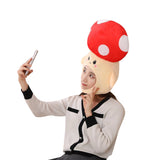 Mario cosplay Headgear Plush Hat Cap Halloween Party Costume Props Gifts