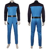 The Mandalorian Season 3 Commissioner Helgait Uniform Cosplay Costume Outfits Halloween Carnival Suit